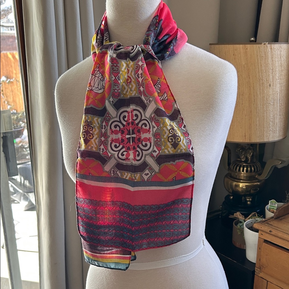 Colorful Patterned Scarf